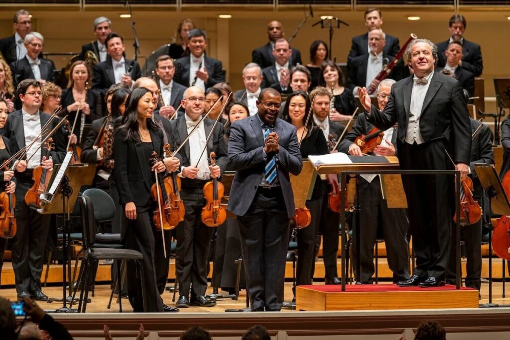 James Lee III with the Chicago Symphony Orchestra -- Courtesy of artist