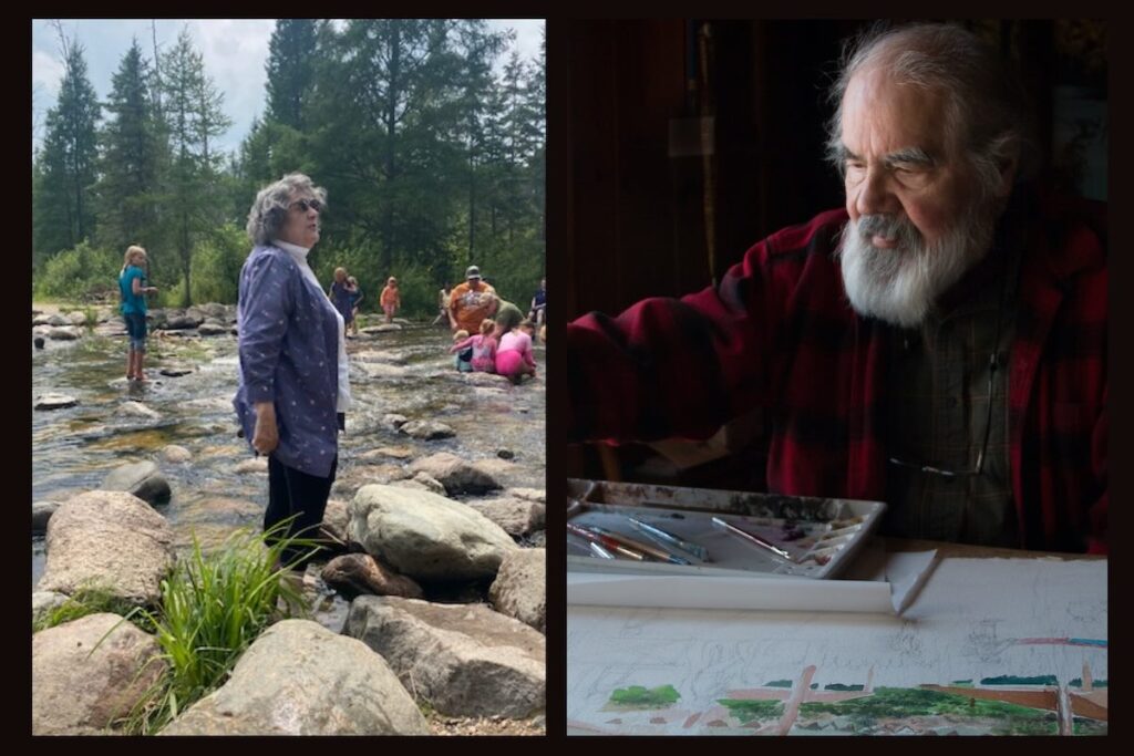 Wendy Savage and Carl Gawboy