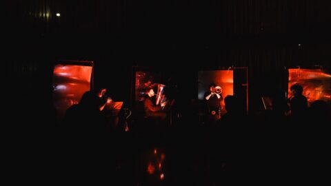 Apparat brass quartet performs Bergrún Snæbjörnsdóttir’s 