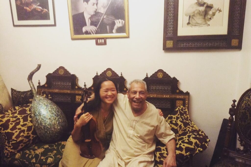 MEGUMI and Abdo Dagher -- Courtesy of author 