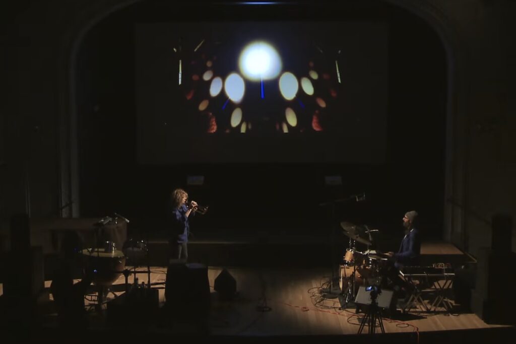 Talk Show (Steph Richards and Qasim Naqvi) -- Screenshot courtesy of Roulette Intermedium