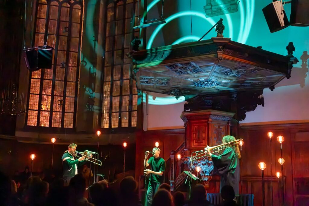 Abdullah Miniawy Trio at Rewire Festival 2026 -- Photo by Jan Rijk