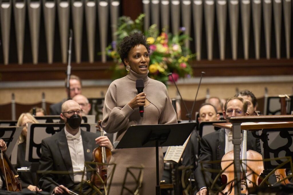 Allison Loggins-Hull at the TCO Gala -- Photo by Roger Mastroianni