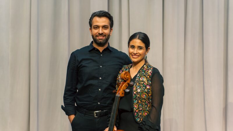 Hamed Erfani and Yasaman Seif -- Photo by Cruz Pulido