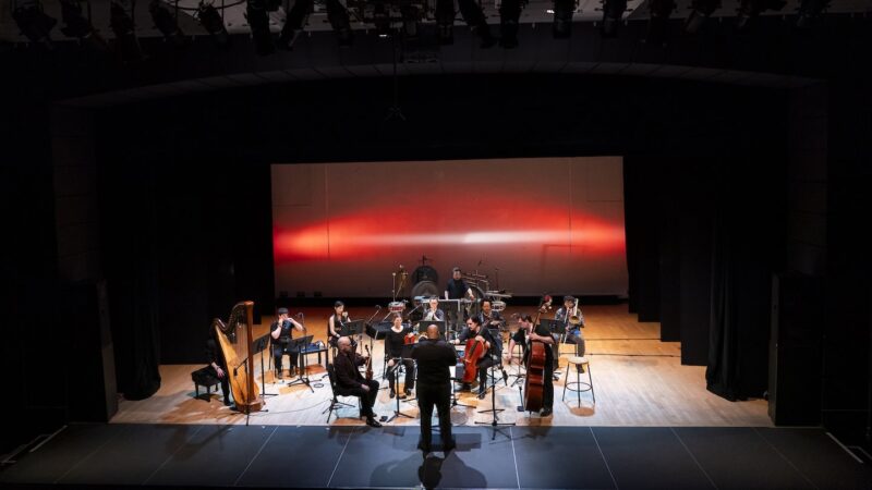 International Contemporary Ensemble at Hannah Kendall Composer Portrait -- Photo by Stephanie Berger for Miller Theatre at Columbia University
