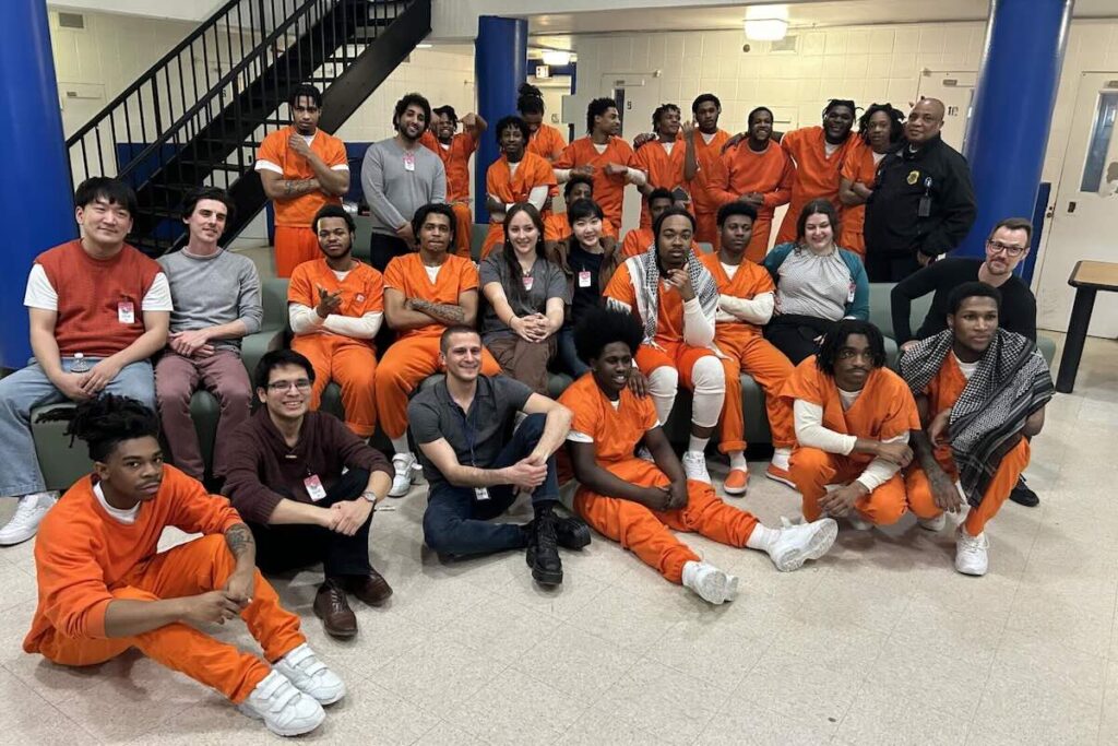 Project Poetic Justice scholars and composers -- Photo by Scott Gelman for WTOP News