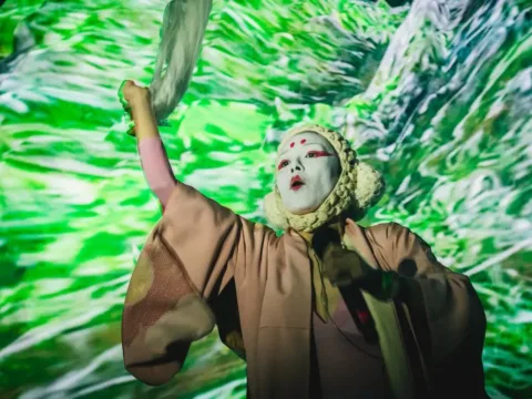 Kiki Hitomi of WaqWaq Kingdom at Rewire Festival 2026 -- Photo by Sabine van Nistelrooij