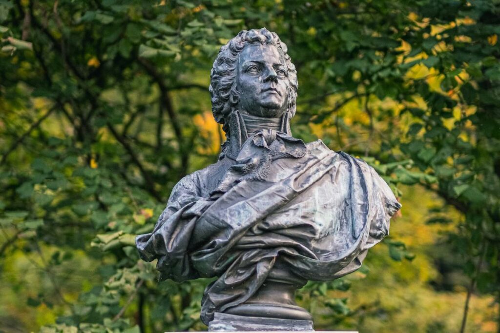 Bust of Mozart -- Courtesy of Free Walking Tour Salzburg, via Unsplash