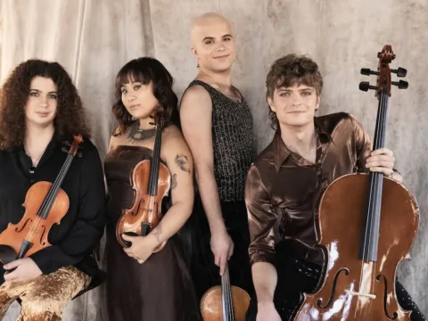 Poiesis Quartet -- Photo by Lisa Marie Mazzucco