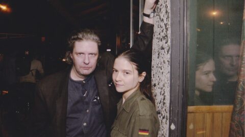 Glenn Branca and Reg Bloor -- Photo by Richard McCaffrey