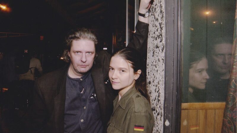 Glenn Branca and Reg Bloor -- Photo by Richard McCaffrey