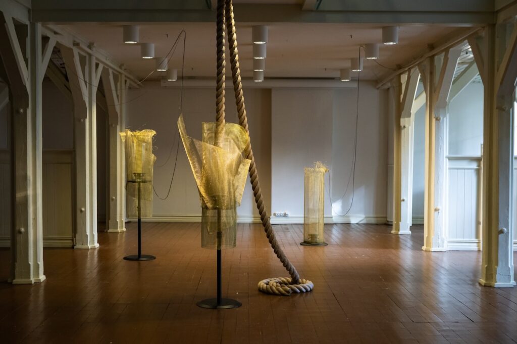 "Wonderful, Marvelous" installation by Camille Norment -- Photo by Nabeeh Samaan