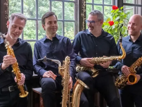 PRISM Quartet -- Photo by Jon Rohrer