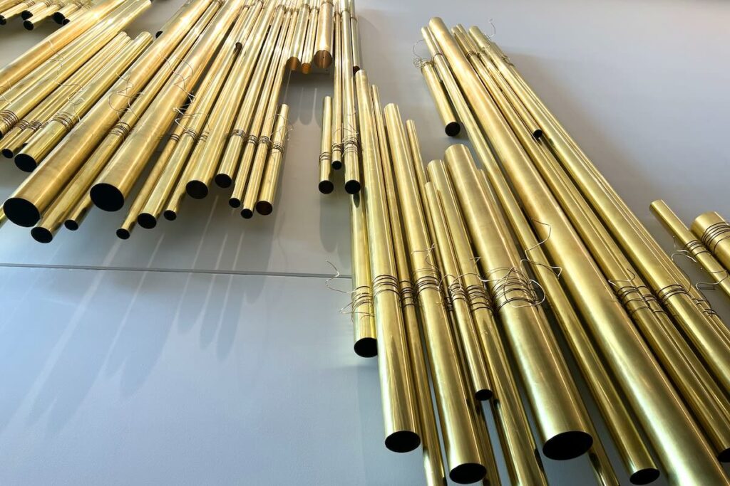 "Untitled (heliotrope)" for the Studio Museum of Harlem -- Photo by Camille Norment Studio