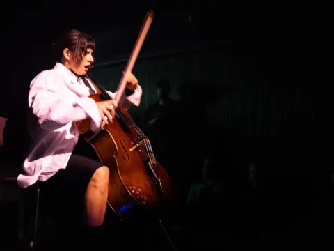 Violeta Garcia at Ultima Festival 2026 -- Photo by Nabeeh Samaan