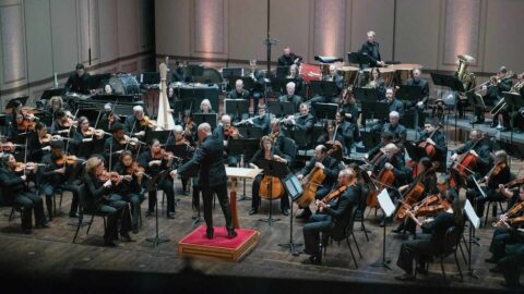 Rossen Milanov and the Columbus Symphony Orchestra -- Photo by Randall Schlieber