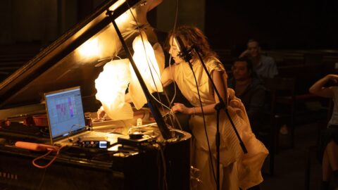 Julia Edith Rigby performs 