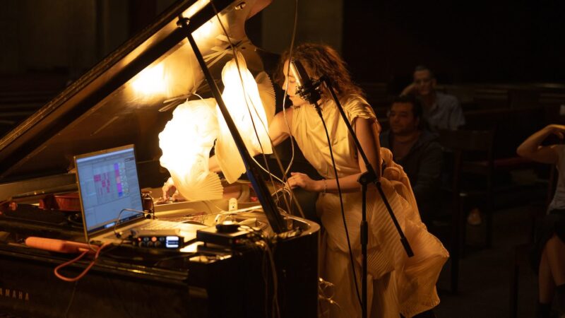 Julia Edith Rigby performs 