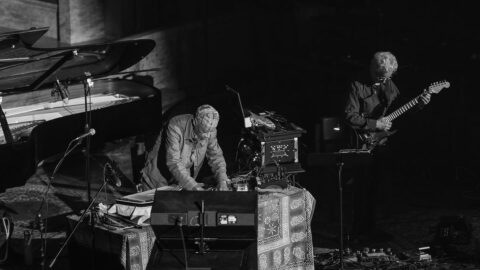 LARAAJI and Michael Brook perform at MEZAME festival -- Photo by David Iskra